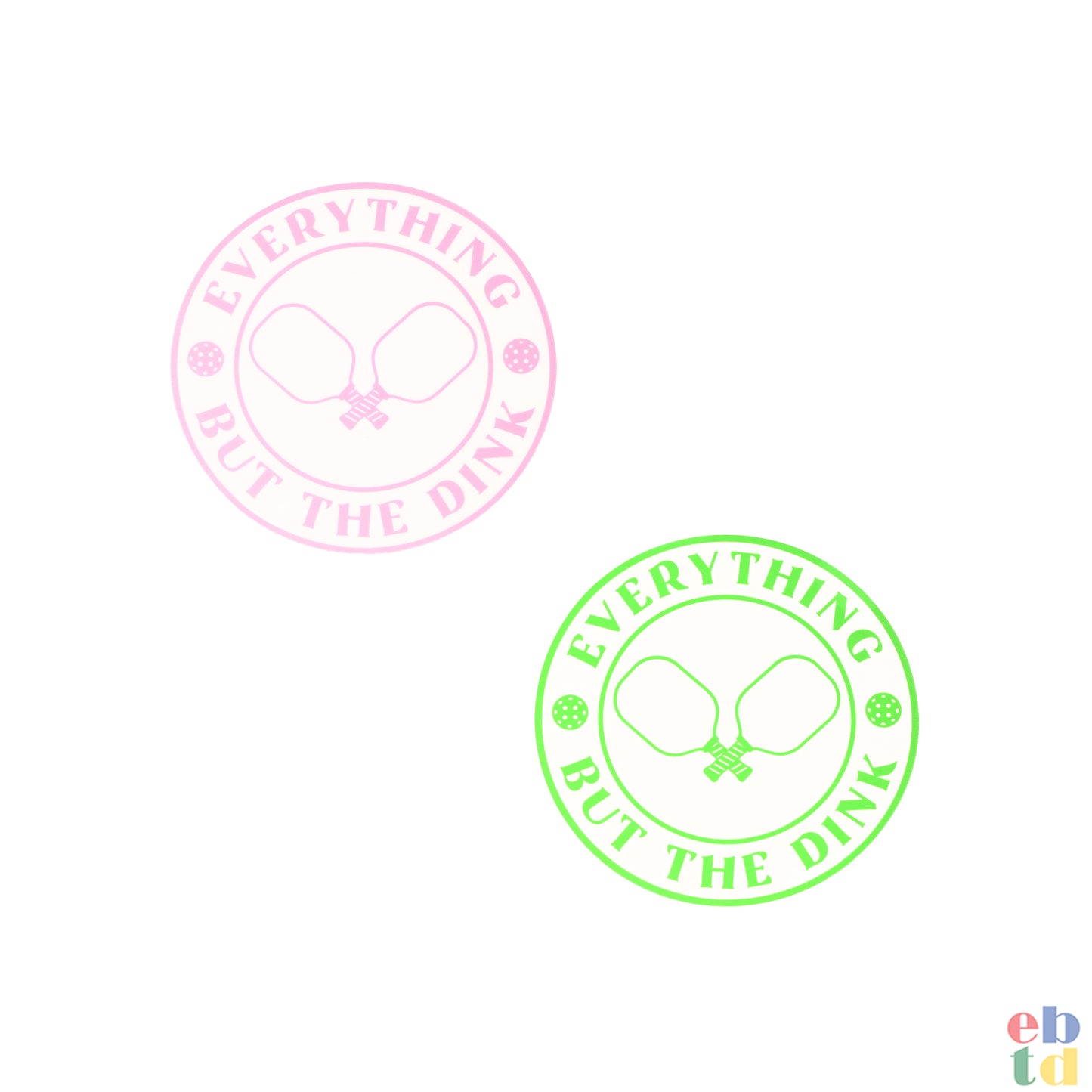 EBTD Circle Sticker